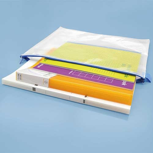 スマートオフィス】メッシュケースA4 MMC-A4-B マグエックス