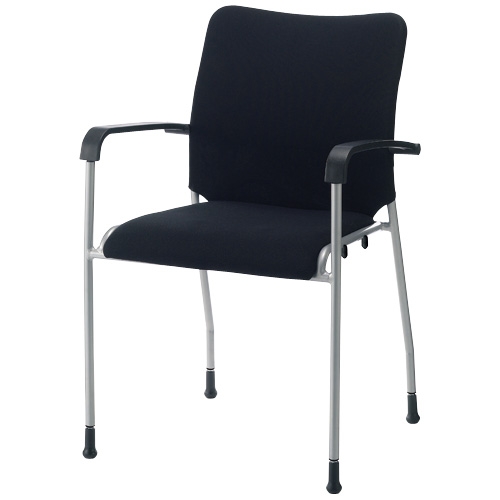 ジョインテックス 会議イス GKM-A51 WH ホワイト 肘付固定脚 707128 ジョインテックス 会議イス GKM-A51 ホワイト 肘付固定脚 スマート