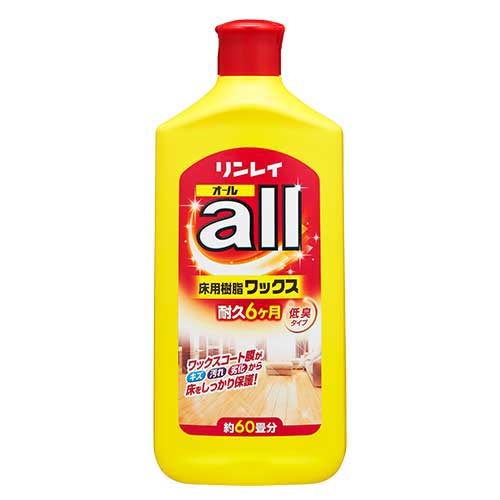 スマートオフィス】リンレイ オール 床用樹脂ワックス 1L リンレイ