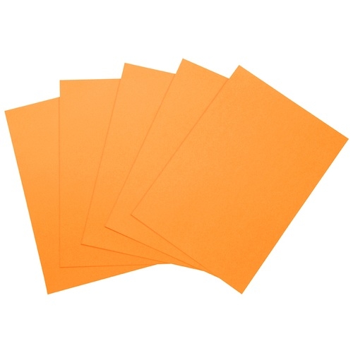 スマートオフィス】△マルチカラー紙CW-620C A4オレンジ500枚 大王製紙