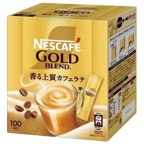 スマートオフィス】※ゴールドブレンドコーヒーMIX 100本 ネスレ