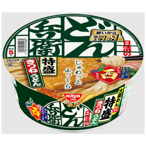スマートオフィス】※どん兵衛特盛きつねうどん【西】12食入 日清食品