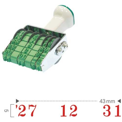 （まとめ）サンビー 回転印 欧文日付3号 TKA-D03〔×3セット〕 まとめ) 日用品雑貨・文房具・手芸 (まとめ) サンビー テクノタッチ