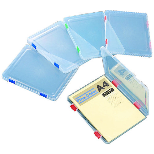 スマートオフィス】ファイルケース 3602 A4 クリアー 和泉化成