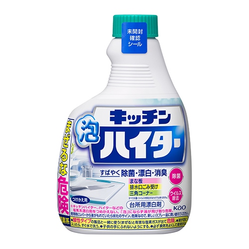 スマートオフィス】キッチン泡ハイター詰替用400ml12本 花王