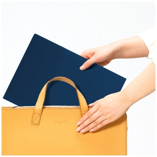 (業務用200セット) プラス 2WAYホルダー FL-116CH A4（A3） 青