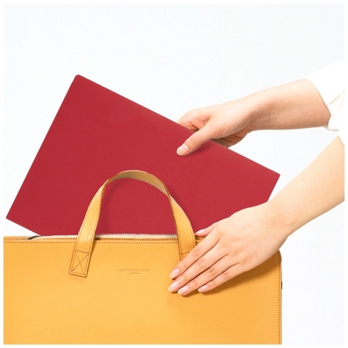 プラス 2WAYホルダーFL-116CH A4／A3 ホワイト10冊〔×5セット〕 スマートオフィス2WAYホルダーFL-116CH A4⁄A3 レッド プラス