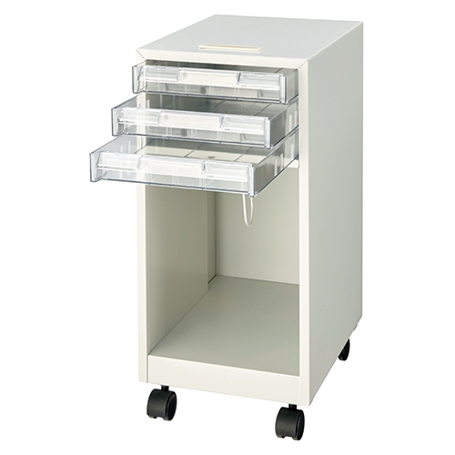 ナカキン　アンダーデスクワゴン　ロータイプ　UDW-19L ナカキン アンダーデスクワゴン ロータイプ UDW-19L FSW-8607WG