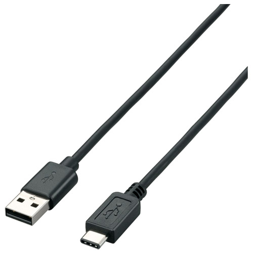 スマートオフィス】USB2.0ケーブル U2C-AC15BK エレコム