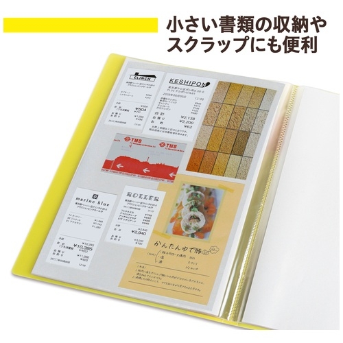 透明ポケットF FC-940TP 40P イエロー （×10セット） プラス 透明ポケットF 40P オレンジ FC-940TP 1冊 - アスクル