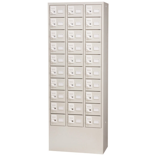 スマートオフィス】小物入ロッカー VL-30DN 3列10段ダイヤル錠