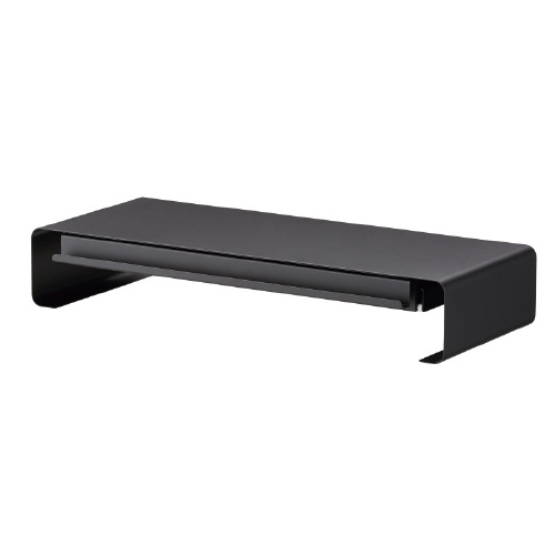スマートオフィス】モニタスタンド引出付 MHD-100-BK ブラック エヌケイ