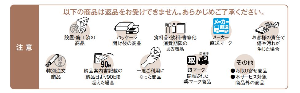 返品・交換・不良・商品の過不足について – smartoffice