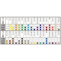 完成品 万象聚変通常色 三菱鉛筆 uni 色鉛筆880 36色セット K88036CPN : こまもの本舗