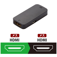 スマートオフィス】HDMI分配器 4出力 VSP-HDP14BK エレコム