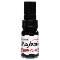 スマートオフィス】マジェスター補充液10mL 黒 MHJA-10ML-T1 寺西化学工業
