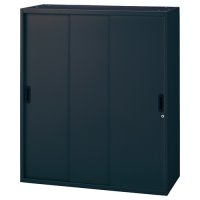 スマートオフィス】Je3枚引違い保管庫 JE-105SS TBK D450 プラス