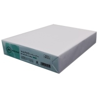 スマートオフィス】カラーペーパーA4 うぐいす 500枚 A262J-3 スマート