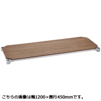 スマートオフィス】ウッドシェルフ B1824MWS1 エレクター