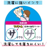 スマートオフィス】サクラマイネーム HK#49 極細 黒 サクラクレパス