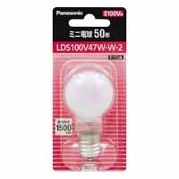 スマートオフィス】ミニ電球 36W クリア LDS100V36WC2 Panasonic