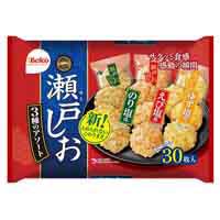 スマートオフィス】※瀬戸の汐揚アソート 30枚入 栗山米菓