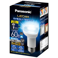 スマートオフィス】LED電球 60形 E26 レフ形 昼光色 LDR6DWRF6 