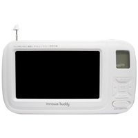 スマートオフィス】ポータブルラジオ・TV buddy ホワイト NH