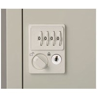 スマートオフィス】小物入ロッカー VL-30DN 3列10段ダイヤル錠