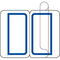 スマートオフィス】インデックスラベルF付M青10P B056J-MB-10