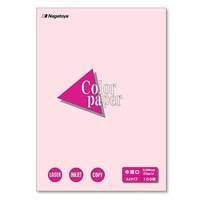 スマートオフィス】△カラーペーパー厚口A4 さくら100枚 長門屋商店