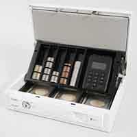 スマートオフィス】電子ロック手提金庫 M CB-020HL グレー プラス