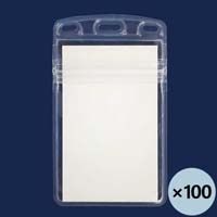 スマートオフィス】名札用替ケース C特大横10枚 B078J スマートバリュー