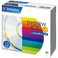 スマートオフィス】DVD－RW <4.7GB> DHW47N10V1 10枚