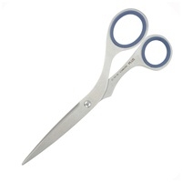 スマートオフィス】ステンレスハサミ SC-165TR ブルー プラス