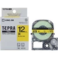 スマートオフィス】テプラPROテープ SS9K 白に黒文字 9mm キングジム