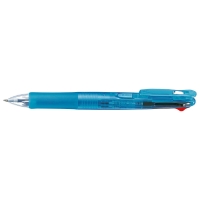 ジョインテックス 多色ボールペン透明 3色 H038J-3C 1セット(30