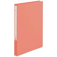 スマートオフィス】パンチレスファイルZ式 F-367-2 A4S 桃