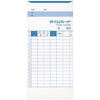 タイムカード本体(タイムカード用紙付き) Amazon.co.jp: TOKAIZ Cカード TC-001 100枚入り タイムカード