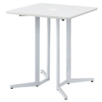 スマートオフィス】ハイテーブル KHH-1890-WH ホワイト NK