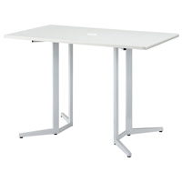 スマートオフィス】ハイテーブル KHH-1890-WH ホワイト NK