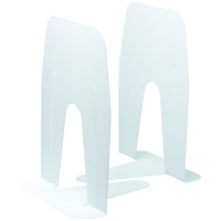 スマートオフィス】ブックエンド 超特大 A4ぴったりサイズ 白 ソニック