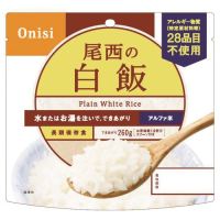 スマートオフィス】※尾西 アルファ米わかめご飯100g 50袋 尾西食品