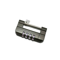 スマートオフィス】3段丸文字合せ錠 27mm キミドリ WAKI