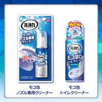 スマートオフィス】洗浄力 モコ泡わノズル専用クリーナー 40mL エステー