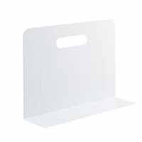 （まとめ）LIHITLAB ブックエンド・ワイド A7352-24 黒（×10セット） リヒトラブ(LIHIT LAB.) ブックエンド・ワイドタイプ（マグネット付