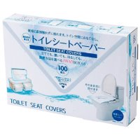 スマートオフィス】便座シートペーパー 100枚入*50組 N028J-P