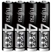 スマートオフィス】富士通マンガン乾電池 単3形 4本X10パック FDK