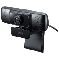 スマートオフィス】WEBカメラ 800万画素 UCAM-C980FBBK エレコム