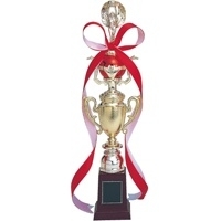 スマートオフィス】トロフィー 410B 高さ410mm 三浦工芸製作所